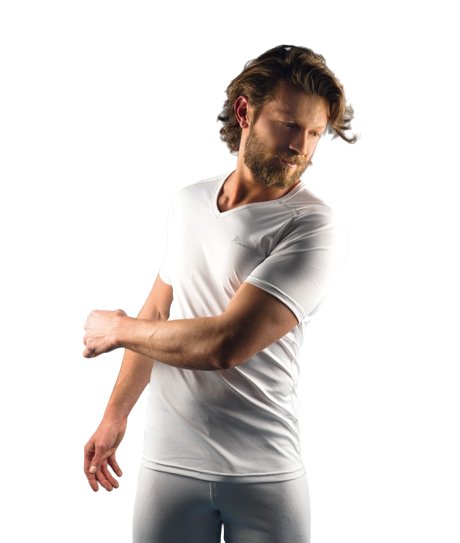 T-shirt maglia caccia outdoor KONUSTEX K-FREE 25 Polipropilene Bianco - OnTheRoad.shop - KONUSTEX