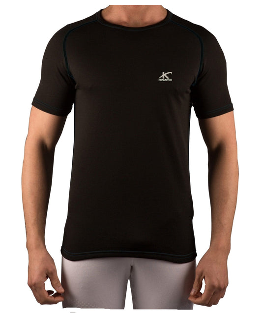 T-shirt maglia caccia outdoor KONUSTEX VIVRE-20 uomo Polipropilene Nera - OnTheRoad.shop - KONUSTEX